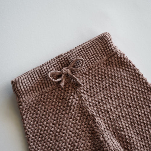 Organic Knit Wideleg Pant - littlelightcollective