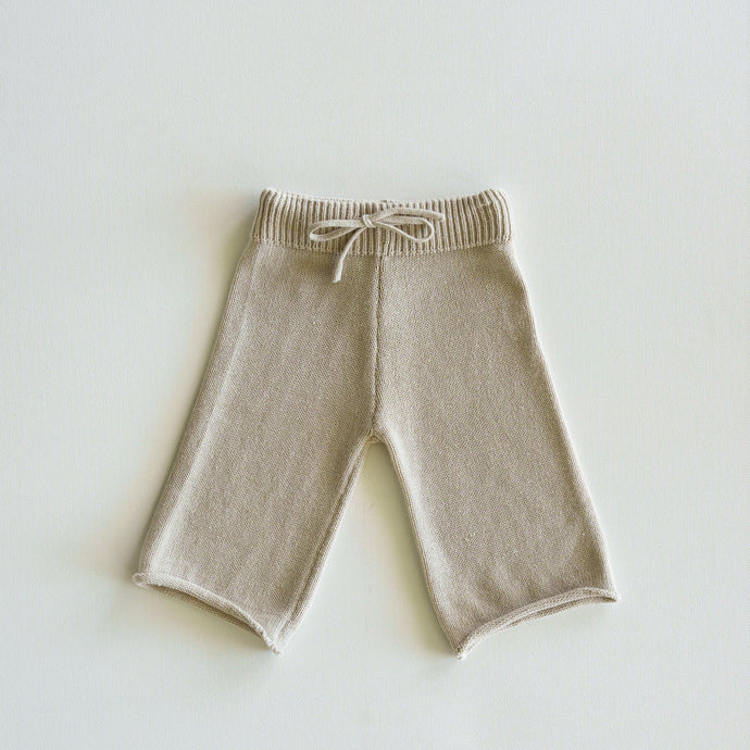Organic Knit Wideleg Pant - littlelightcollective