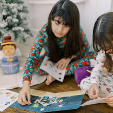 Load image into Gallery viewer, Advent Calendar &amp; Christmas Nativity Scene Reusable Sticker Fun