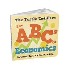 Load image into Gallery viewer, The Tuttle Toddlers ABCs of Economics - littlelightcollective