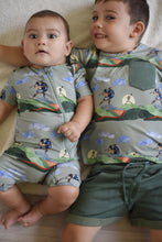 Load image into Gallery viewer, David &amp; Goliath Pocket Tee &amp; Shorts Set - littlelightcollective