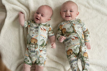 Load image into Gallery viewer, Noah's Ark Convertible Romper - littlelightcollective