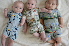 Load image into Gallery viewer, Noah's Ark Shortie Romper - littlelightcollective