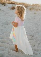 Load image into Gallery viewer, Light Pink Rainbow Dress - littlelightcollective