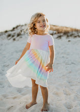 Load image into Gallery viewer, Light Pink Rainbow Dress - littlelightcollective
