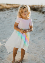 Load image into Gallery viewer, Light Pink Rainbow Dress - littlelightcollective