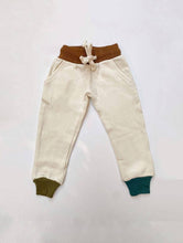 Load image into Gallery viewer, fleece joggers - schoolhouse color block - littlelightcollective
