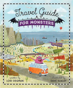 Sleeping Bear Press - Travel Guide for Monsters Children's Picture Book - littlelightcollective