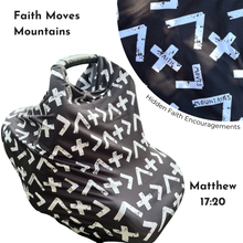 Load image into Gallery viewer, Multi-Use Carseat Nursing Cover: Covered in Faith - littlelightcollective