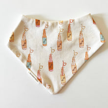 Load image into Gallery viewer, Organic Bandana Bib | Love Pop | Handmade in the US - littlelightcollective