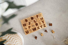 Load image into Gallery viewer, Natural Capital Letter Puzzle - littlelightcollective