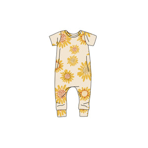 Sunflower Harem Romper - littlelightcollective