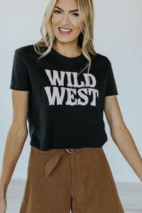 Roolee - Wild West Crop Tee - littlelightcollective