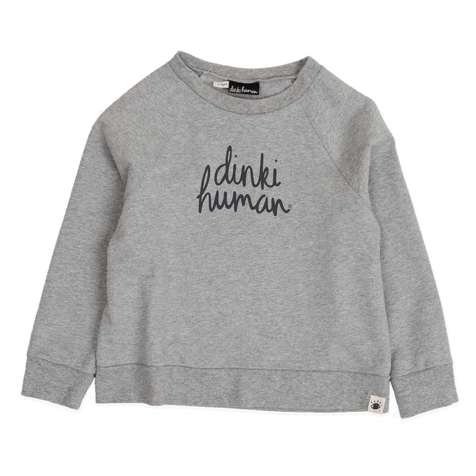 'Dinki Human' Organic Cotton Sweatshirt - littlelightcollective