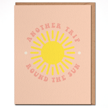 Load image into Gallery viewer, Another Trip Round The Sun - Birthday Card - littlelightcollective