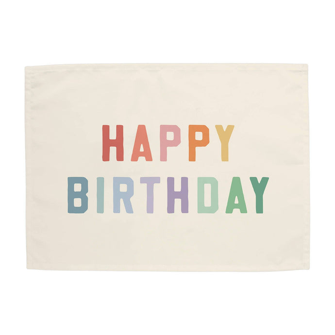 Happy Birthday {Classic Rainbow} Banner - littlelightcollective