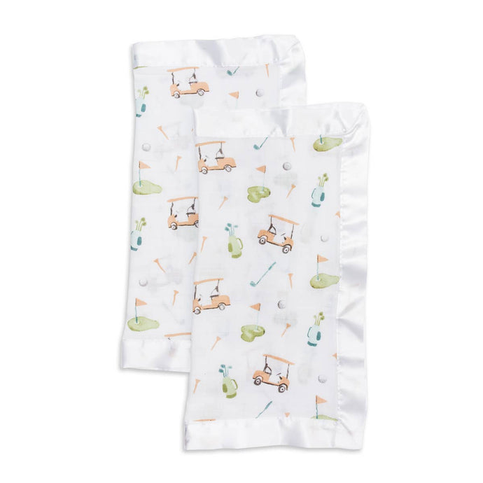 2-pack Muslin Security Blankets - Golf - littlelightcollective