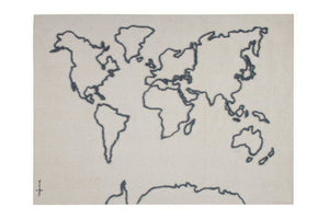 Wall Hanging Canvas Map - littlelightcollective