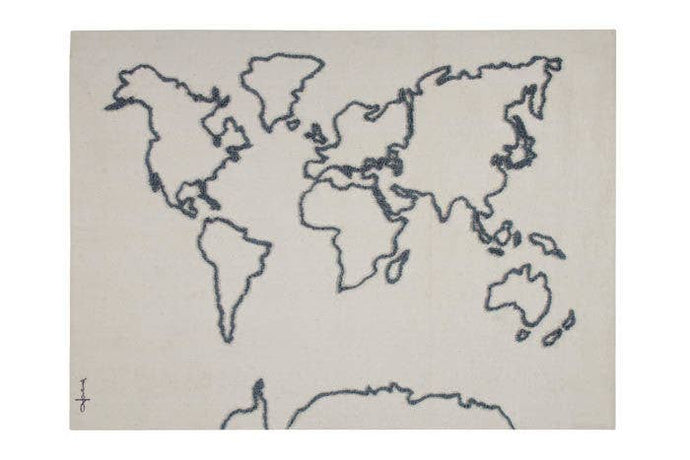 Wall Hanging Canvas Map - littlelightcollective