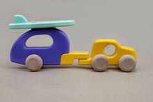 Load image into Gallery viewer, Bajo Wooden Car with Camper - littlelightcollective