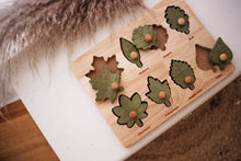 Load image into Gallery viewer, Montessori Leaf Puzzle - littlelightcollective