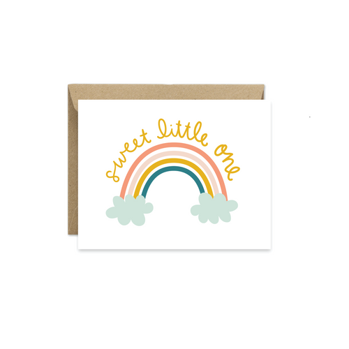 Sweet Little One Baby Card - littlelightcollective