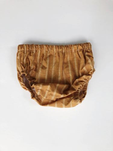 Wee Vintage Baby - Rust Stripe Bloomer - littlelightcollective