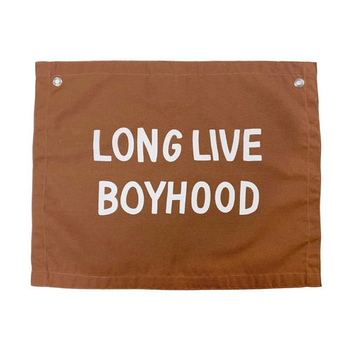 Long Live Boyhood Banner - littlelightcollective