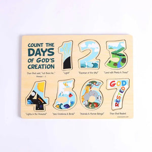 Wood Puzzle - 7 Days of Creation - littlelightcollective