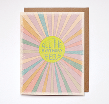 Load image into Gallery viewer, Daydream Prints - Birthday feels card - littlelightcollective