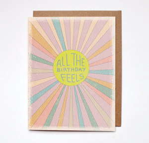 Daydream Prints - Birthday feels card - littlelightcollective