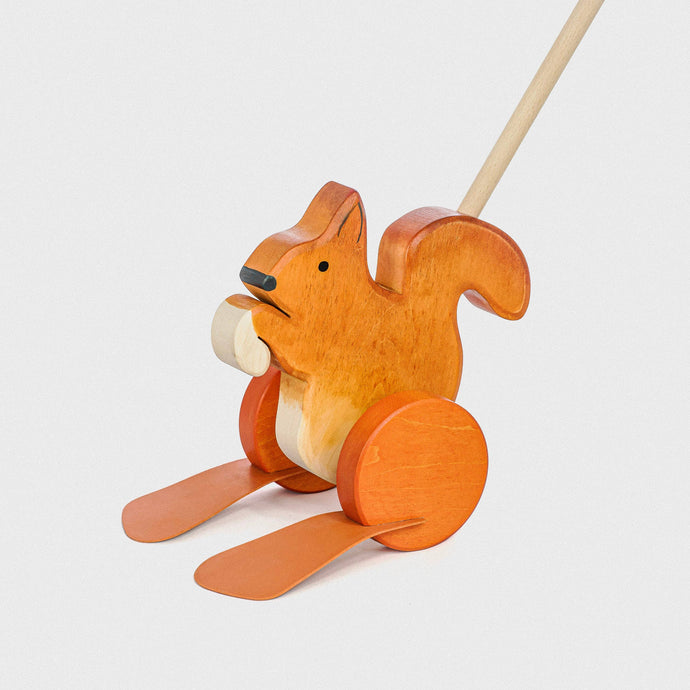 Squirrel Push Toy - littlelightcollective