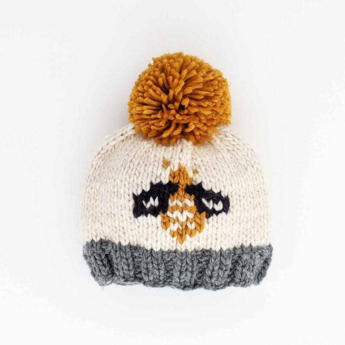 Bumblebee Knit Beanie Hat Ships 7/25-8/31 - littlelightcollective