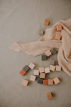 Load image into Gallery viewer, Wooden Blocks Set Multicoloured Toy for Children Cubes Block - littlelightcollective