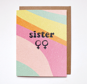 Daydream Prints - Sister Card - littlelightcollective