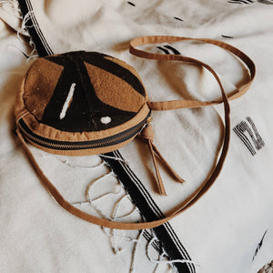 Made - For Her Mudcloth Circle Bag - littlelightcollective