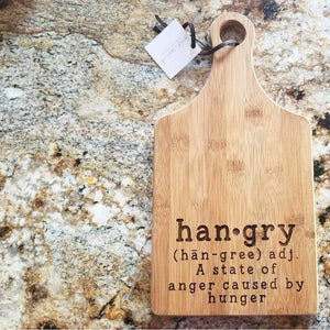 Ginger Squared - Cutting Board- Hangry - littlelightcollective