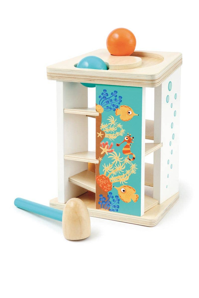 Tower Underwater World Toc Toc Hammer Game - littlelightcollective