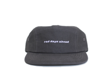 Load image into Gallery viewer, Rad Days Ahead Five-Panel Hat in Charcoal - littlelightcollective