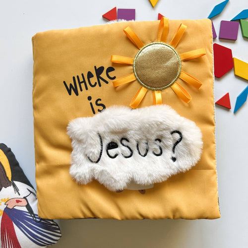 Where is Jesus Quiet Book - littlelightcollective