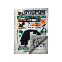 Load image into Gallery viewer, Nursery Times Crinkly Newspaper - Simply Creatures - littlelightcollective