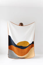 Load image into Gallery viewer, Pre-Order - Large Sunset Throw Blanket - littlelightcollective