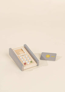 Wooden Payment Machine - GREY - littlelightcollective