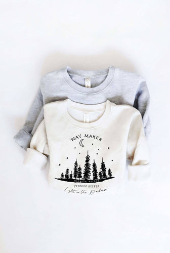 WAY MAKER Toddler Unisex Graphic Sweatshirt - littlelightcollective
