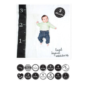 Baby's 1st Year Swaddle & Milestone Cards - Love Beyond - littlelightcollective