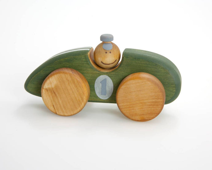 Friendly Toys - Green Race Car Toy - littlelightcollective