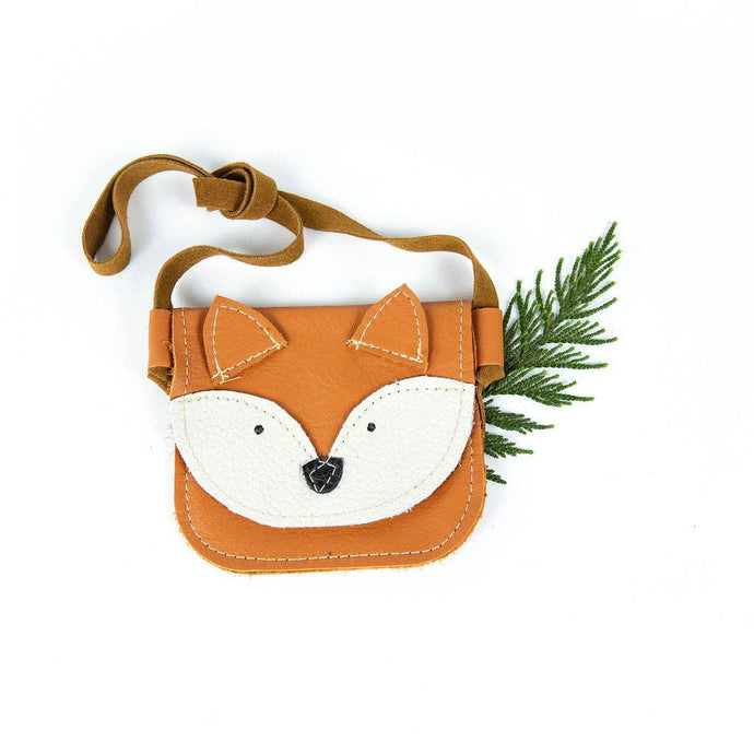 Fox Critters Leather Purse Toddler & Kids - littlelightcollective