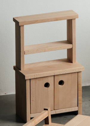 Wooden Sideboard - littlelightcollective