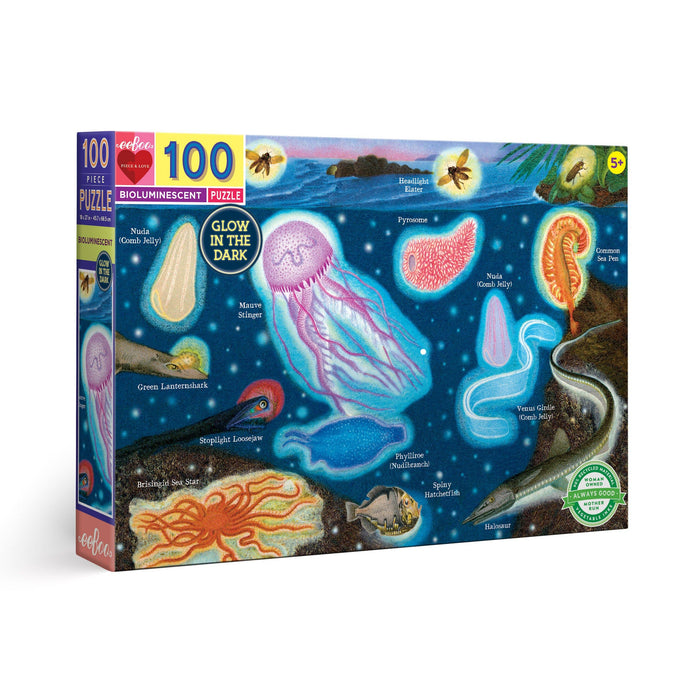 Bioluminescent 100 Piece Puzzle - littlelightcollective