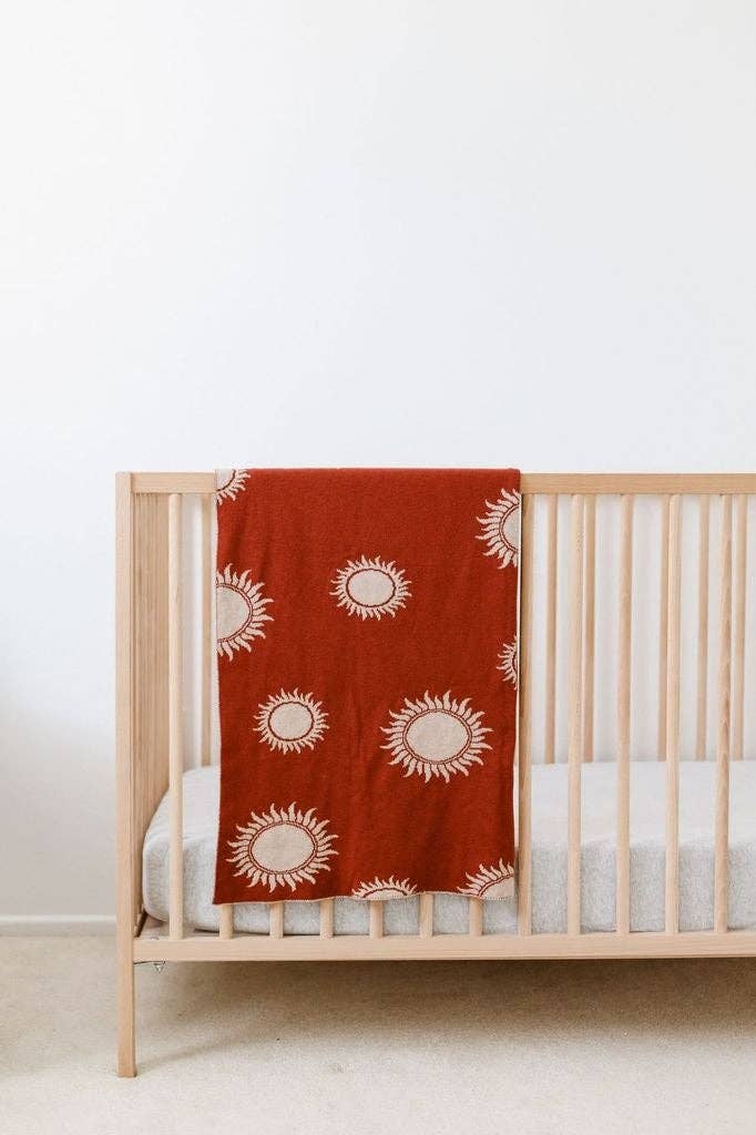 Rustic Sol Knit Blanket - littlelightcollective